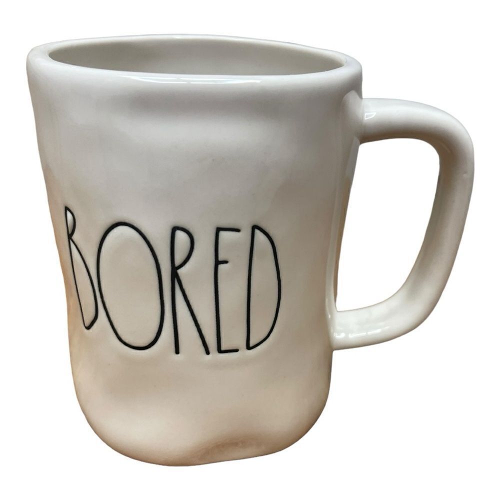Rae Dunn Artisan Collection Bored Ceramic Coffee Mug By Magenta